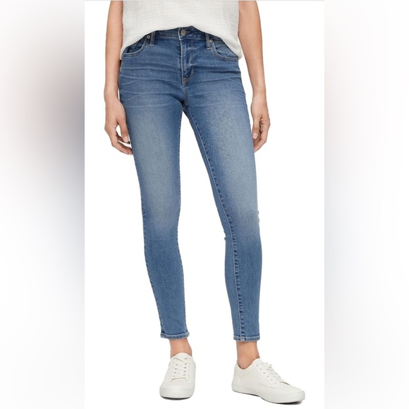 GAP Universal Legging Jegging Blue Jean Denim Size 4/27 Short Petite NWT - Picture 1 of 7